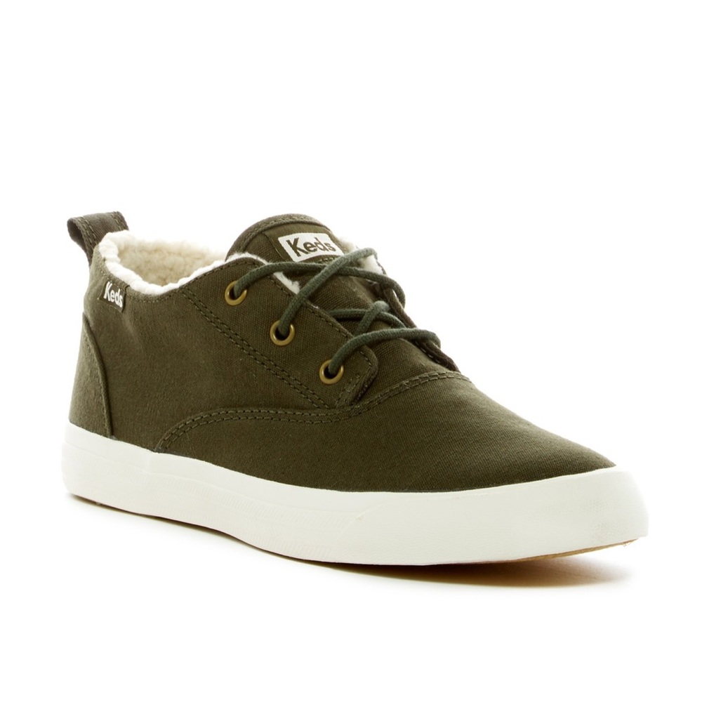 Keds Triumph faux shearling mid sneakers